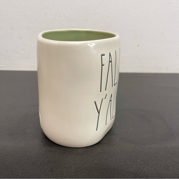 Rae Dunn Fall Ya’ll Mug w/ green interior - Picture 3 of 5